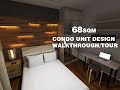 2 Bedroom Unit Interior Design (Walkthrough)
