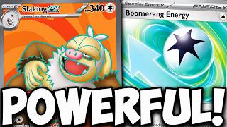I Built A Super Powerful Slaking ex Deck!