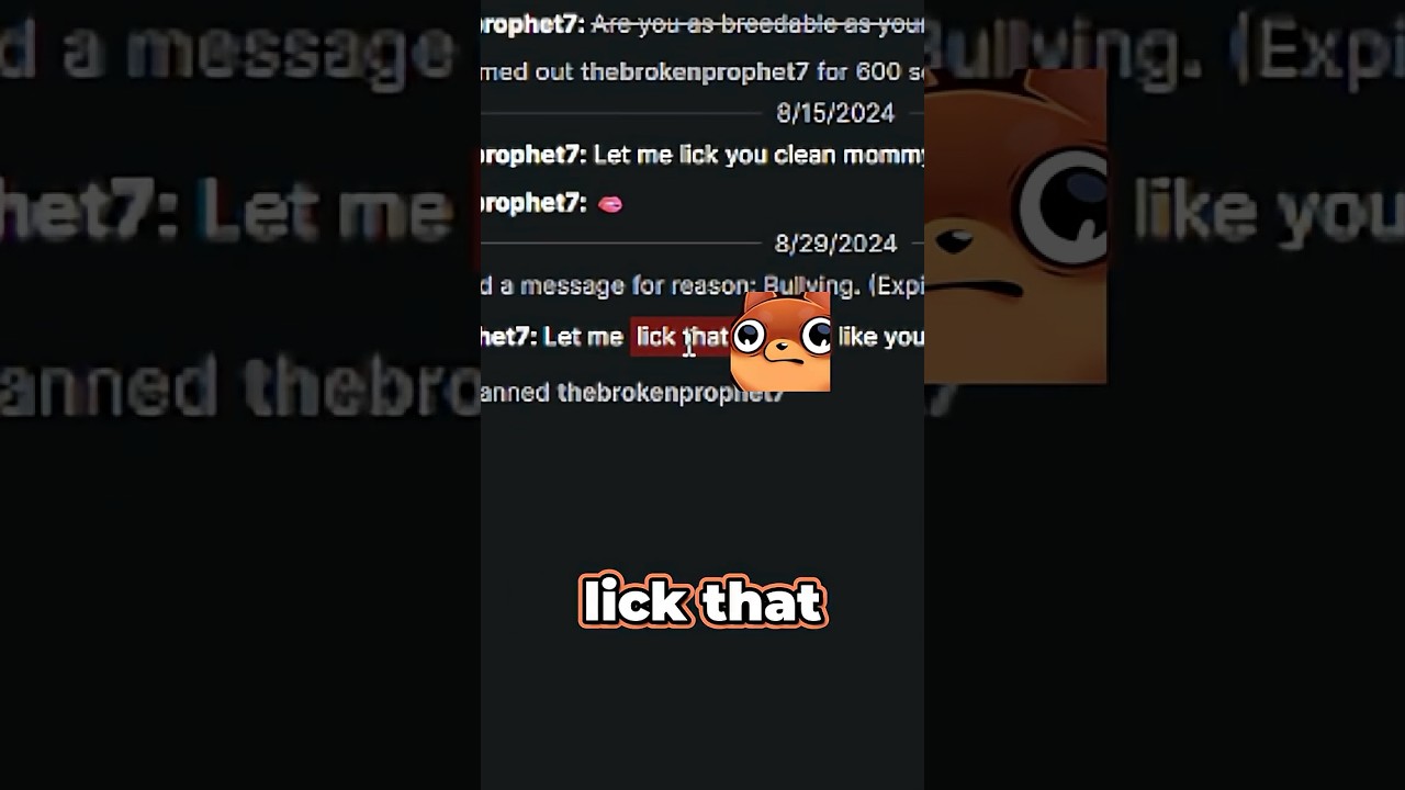 THE WORST THING I'VE EVER READ IN CHAT