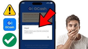 How to fix GCash please check your internet connection and try again. problem 