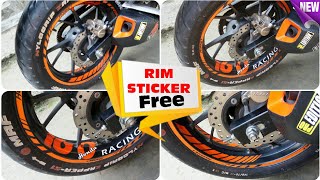 bike ring sticker