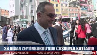 23 Nisan Çocuk Bayramı Zeytinburnunda Çoşkuyla Kutlandı