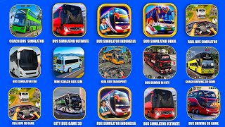 Bus Games Coach Bus Simulator,Bus Simulator Ultiamte,Bus Simulator Indonesia,Bus Simulator India screenshot 3