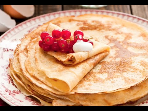 БЛИНЫ БЕЗ ЯИЦ Классические блины.Быстро и вкусно /Pancakes without eggs/