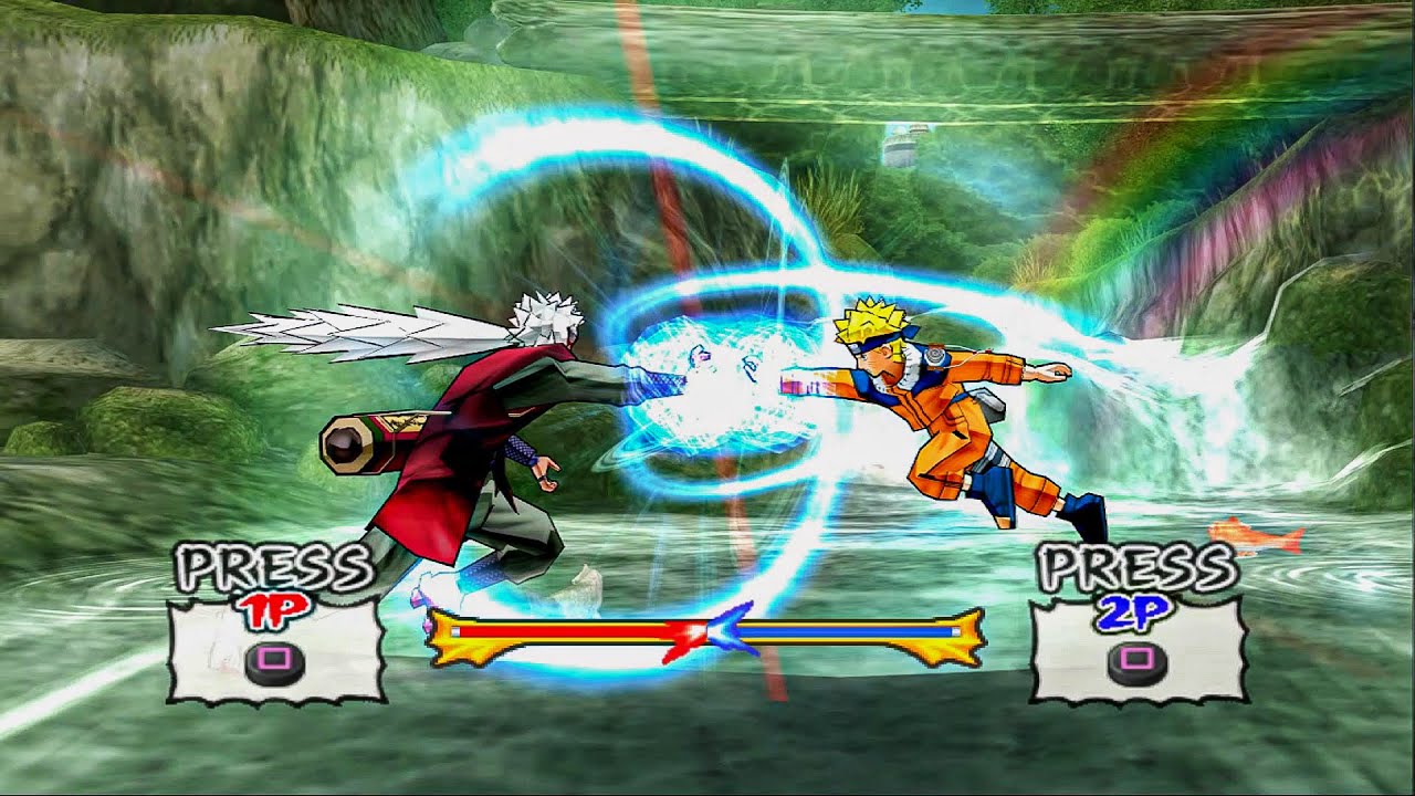Naruto Ultimate Ninja 3 - All Jutsu Clashes | PS2