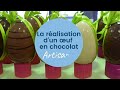 Fabrication des chocolats de pques par lartisan chocolatier lauthier  le grand ouest toulousain