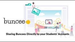How to share directly to students on Buncee
