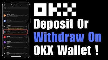 How to DEPOSIT or WITHDRAW on OKX Wallet | Self-Custodial | App Tutorial
