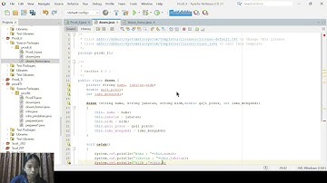 Project UAS Pemrograman Berorientasi Objek (Seter & Geter)