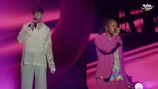 Don Toliver and James Blake perform 'Let Her Go' @ Rolling Loud Cali 2023