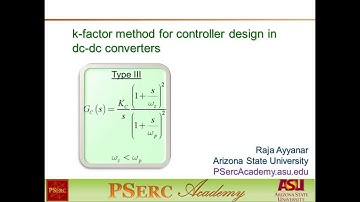 k-factor control design method: part 1