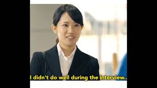 She thought he was president of the company (japanese ad)