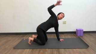 PT In Motion   Yoga   7 Thread the Needle  Parsva Balasana