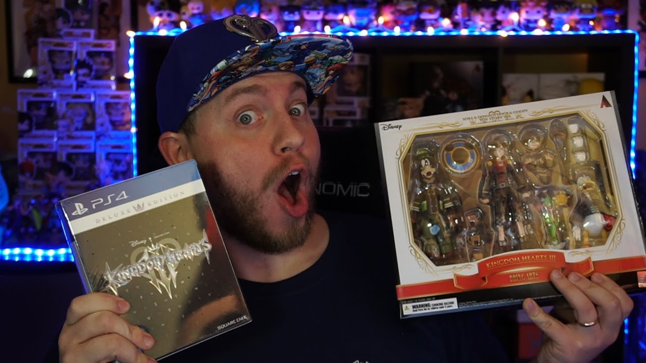 Kingdom Hearts 3 Collector S Edition Unboxing Kh3 Kingdom Hearts 3 Youtube