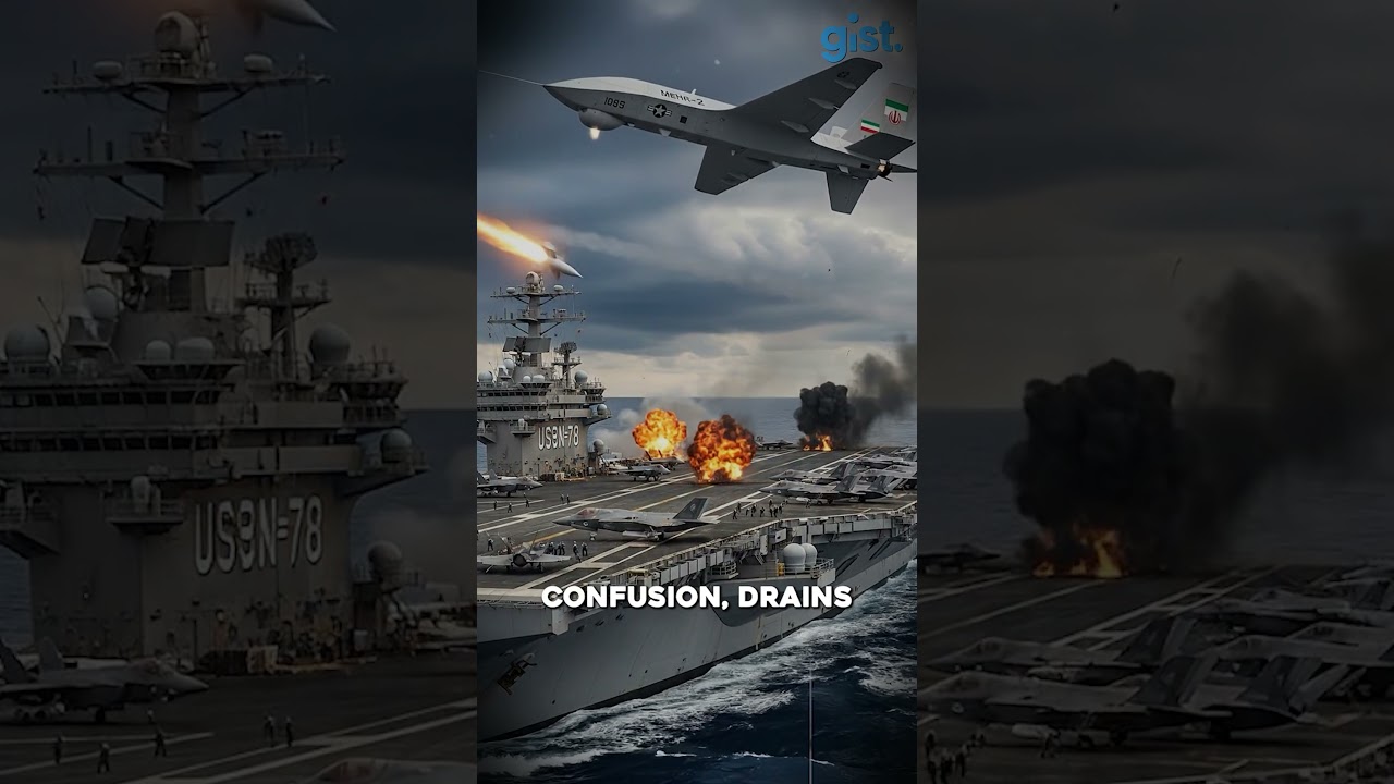 Иранский плавучий корабль-беспилотник взбудоражил ВМС США.