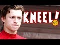 Spider-Man's Tom Holland Kneels to The Access Media
