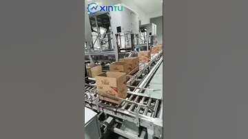 #delta #robot pickup and place #casepacker for #food #industry bag bread  #packagingline #robotics
