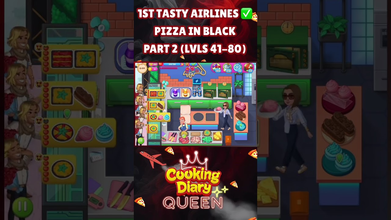 💜 Purple Suitcase = First Tasty Airlines Podium COMPLETE! ✅ | Pizza in Black Pt. 2 🍕 