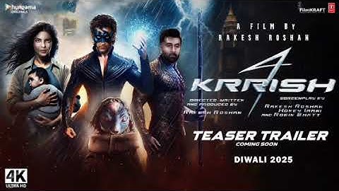 KRRISH 4:Jaadu Returns - Trailer | Hrithik Roshan |Bobby Deol | Tiger Shroff, Amitabh B | In 2025
