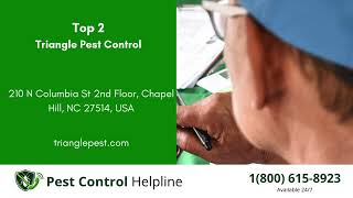 Top 3 Pest Control in Chapel Hill