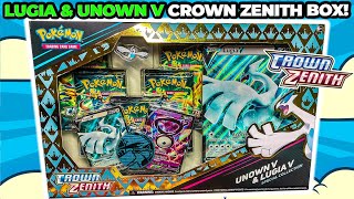 Pokemon Trading Card Game: Crown Zenith Unown V and Lugia V Special  Collection - GameStop Exclusive