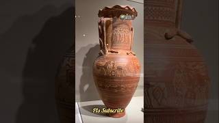 Ancient Greek Geometric Neck-Handled Amphora #ancient #greek #geometric #Amphora #musuem #artifacts