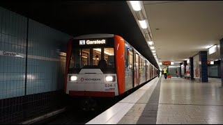 Führerstandsmitfahrt im DT3N 834-1 nach Garstedt von Ohlsdorf