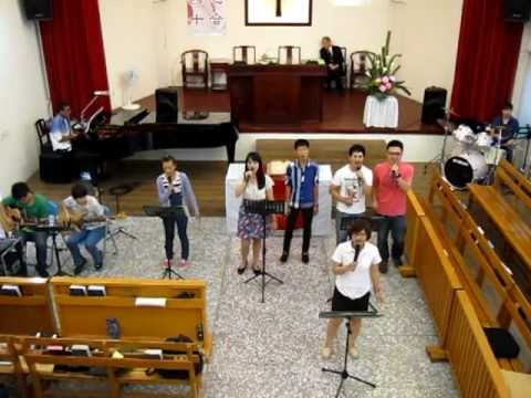 20120610華語禮拜敬拜讚美「我神真偉大」，台中忠明教會。