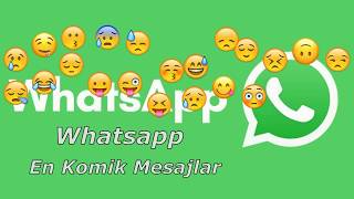 En Komi̇k Whatsapp Di̇yaloglari