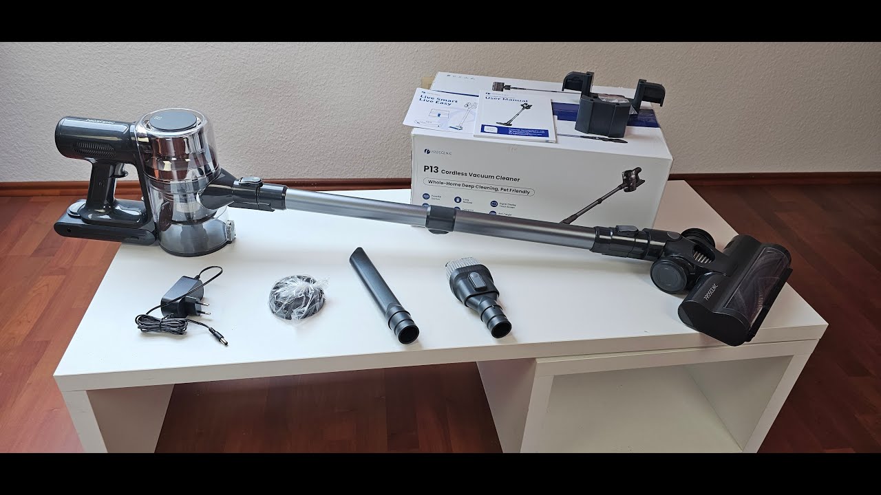 Proscenic P13 Akkustaubsauger Akkusauger Staubsauger grüne LED - TEST