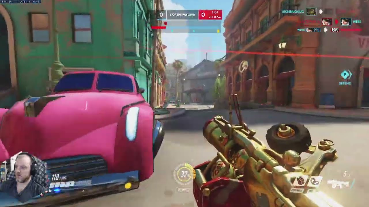 JUNKRAT ONE TRICK - CHRO! PROLIKECHRO JUNKRAT GAMEPLAY OVERWATCH SEASON 33 TOP 500