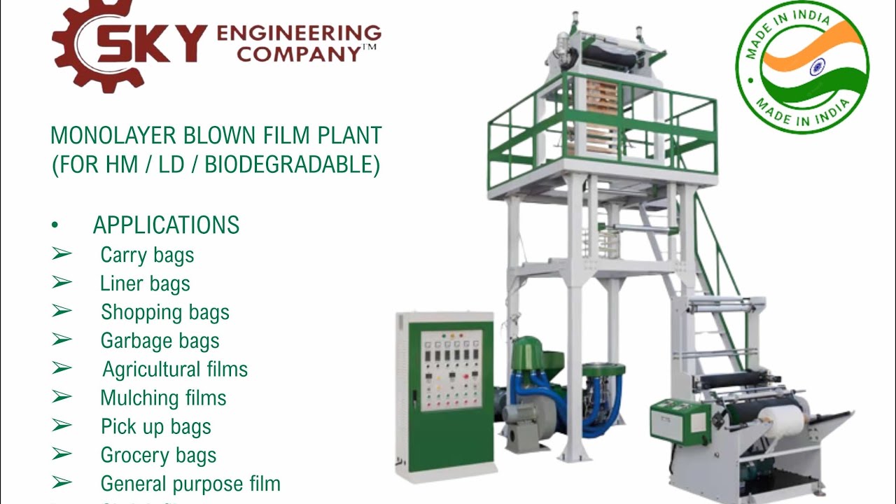 Biodegradable Bag Machine | Compostable Bag Making Plant | Bio ...