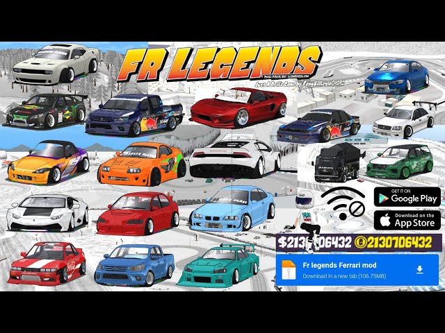 FL LEGENDS PACK DE CARROS #frlegends #frl #frlegends_ #frlegendsдрифт