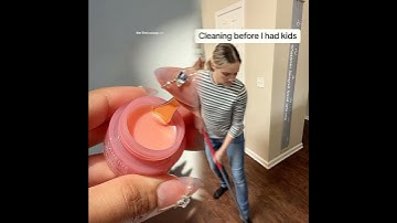 Trying to keep a clean house with a toddler around #toddlermess #momhumor