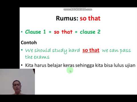 conjuction so that, in order to, to 1