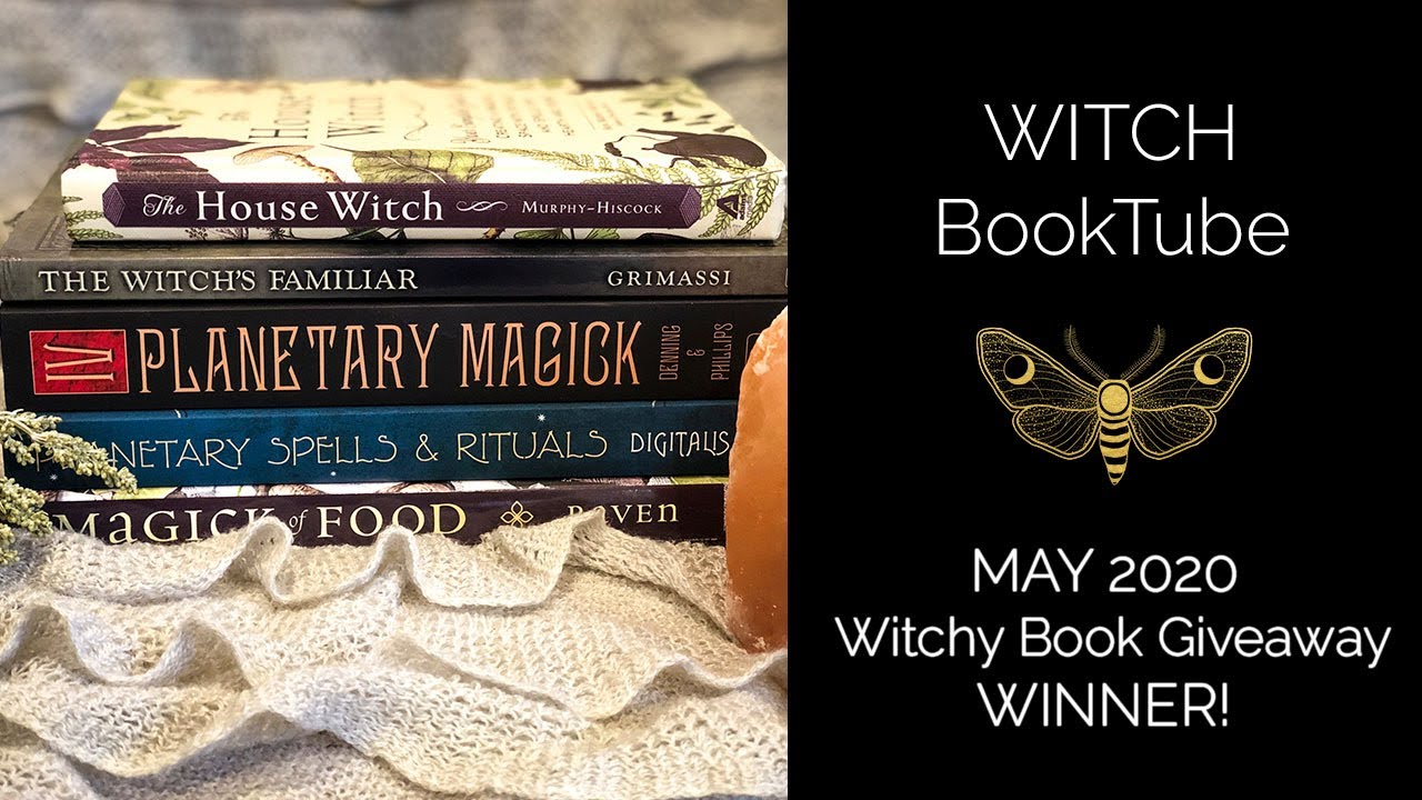 May 2020 Witchy Book Giveaway Winner!