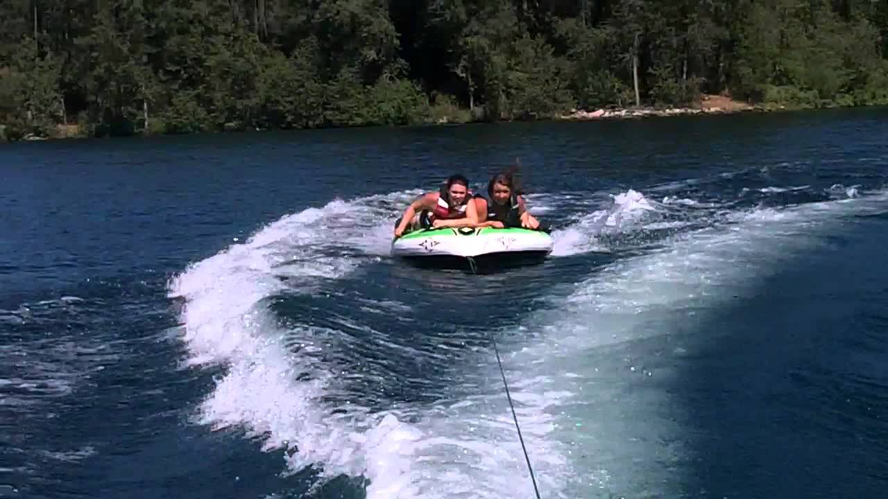 Liz Tubing At Loon Lake YouTube