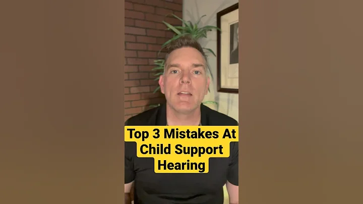 Top 3 Mistakes To Avoid At A Child Support Hearing #childsupport #shorts