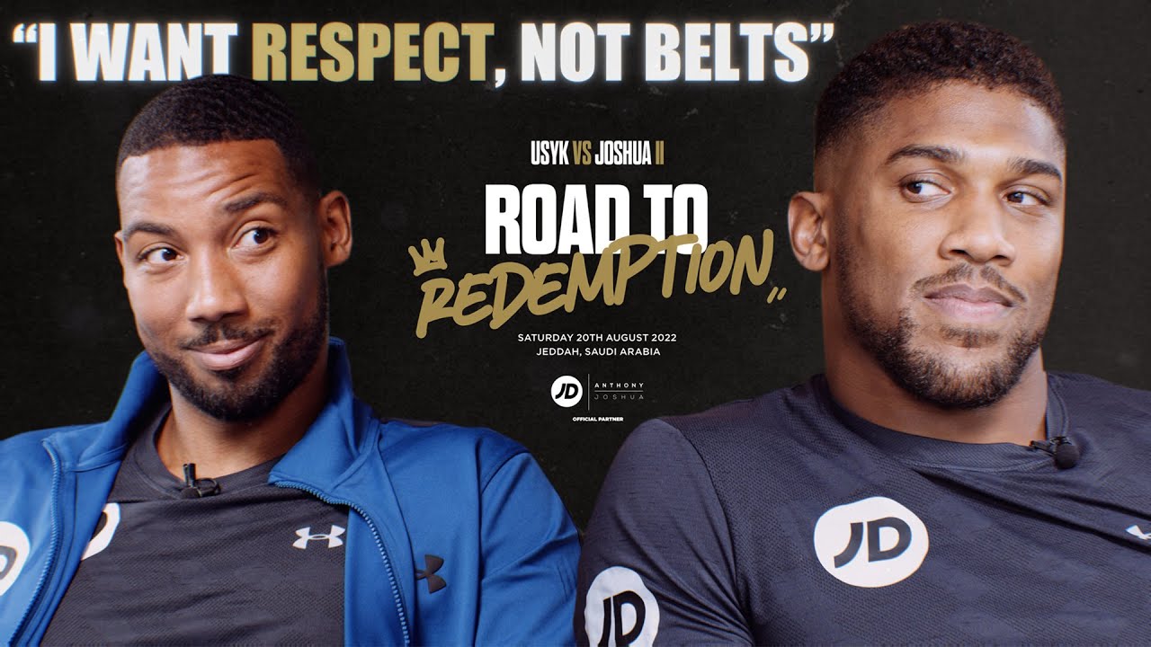 ANTHONY JOSHUA TALKS UNI DORM DRAMA AND LOOKS AHEAD TO OLEKSANDR USYK 2 | ROAD TO REDEMPTION