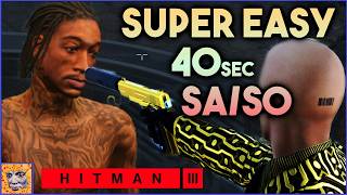 How to complete Wiz Khalifa Elusive Target (Easy and Fast) | Hitman 3 Tutorial