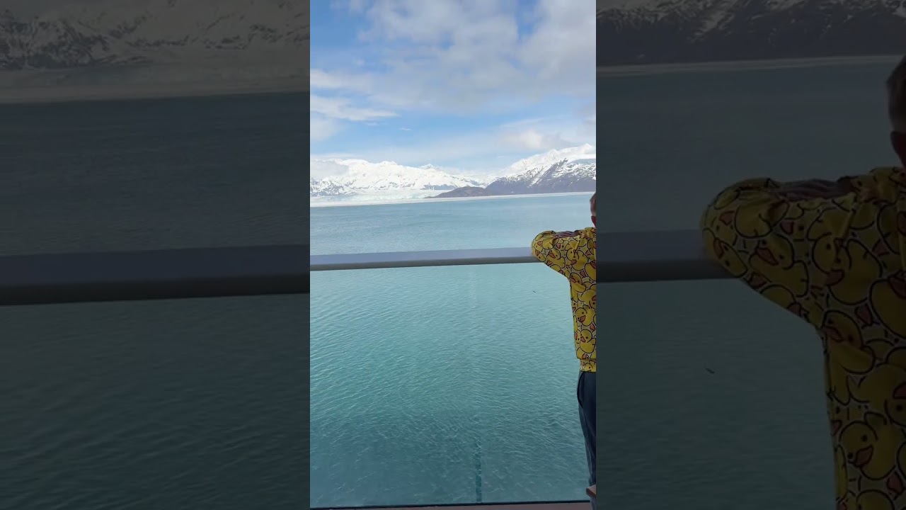 You never know the majesty that is beyond your balcony in Alaska. Alaska Cruise Season is in full
