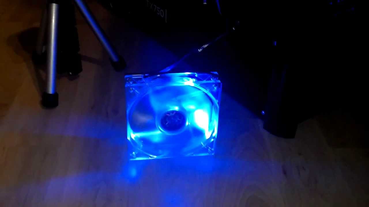 Harr Harr, Behold the Antec Tricool Fan Blue LED