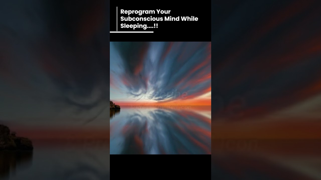 Reprogram Your Mind While You Sleep with The Sound of Silence - Relaxing & Meditation Music 