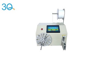 3Q Automatic Wire Binding and Winding Machine, Touch Screen Cable Circle Binding Winding machine