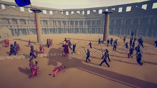 Mongolia VS Roman Warriors: Battle of Legends | TABS screenshot 1