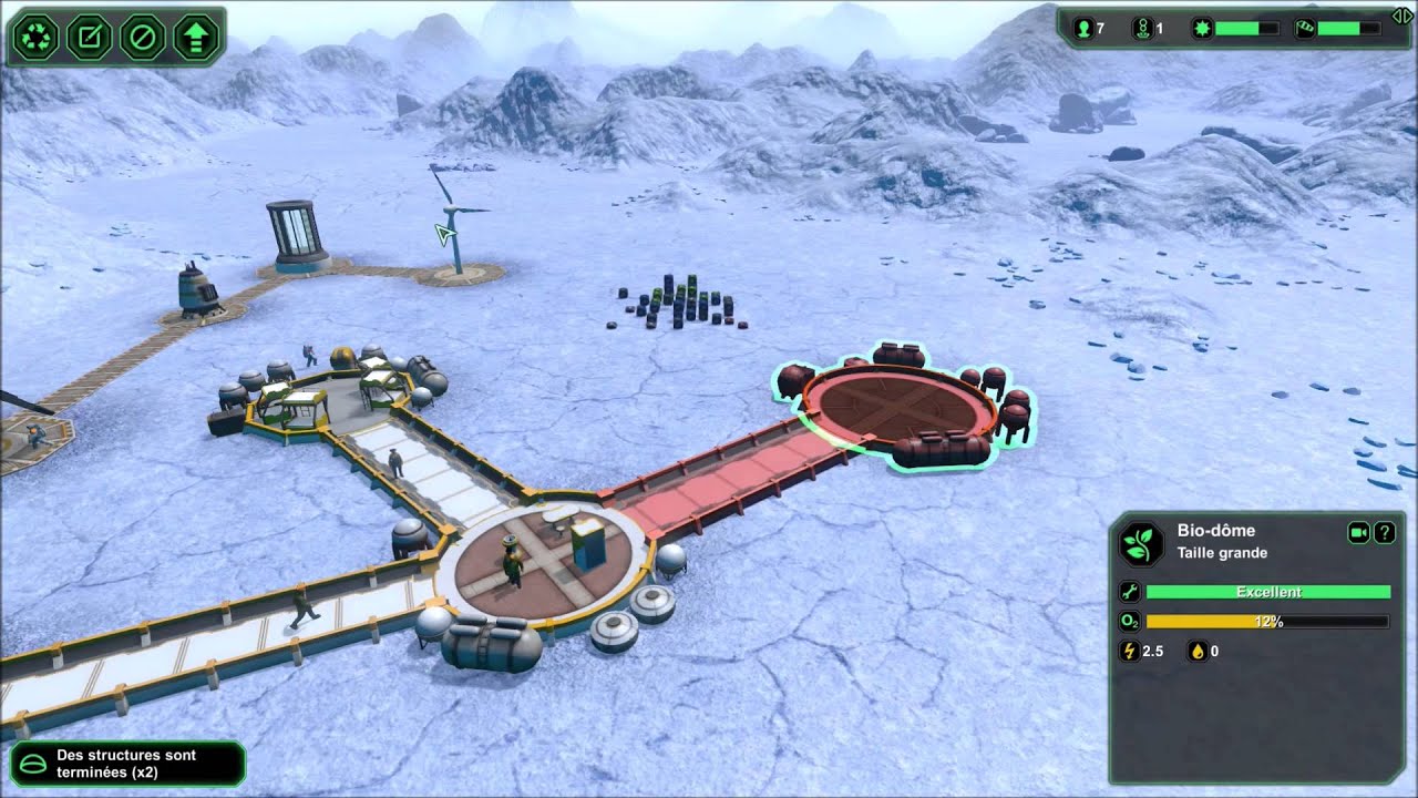 Let's play FR planetbase #1 Le commencement