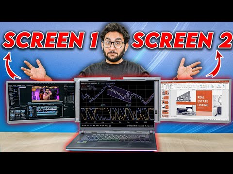 Portable Multi-Screen Setup For Your Laptop | Riitek Portable Monitor