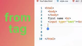 html coding lassan 19 for beginners from tag submit button reset button @khanjicoding62