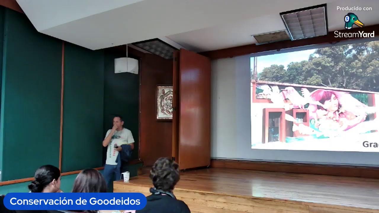 Conferencia magistral: Programa internacional de conservación de Goodeidos, Dr. Omar Domínguez