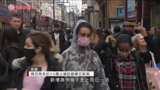 英國逾三萬人確診 為單日新高 - 20201221 - 兩岸國際 - 有線新聞 CABLE News